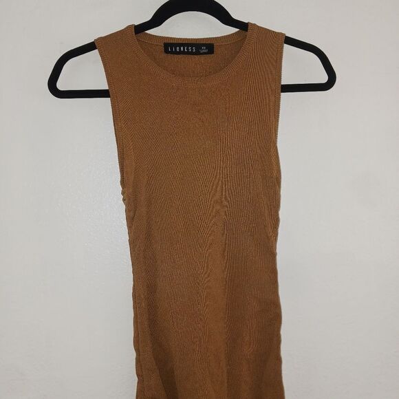 Lioness Military Minds sleeveless ruched Mini Dress size XS - Picture 3 of 9